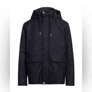 Sandro Paris Black Hooded Puffer Jacket XXL NWT